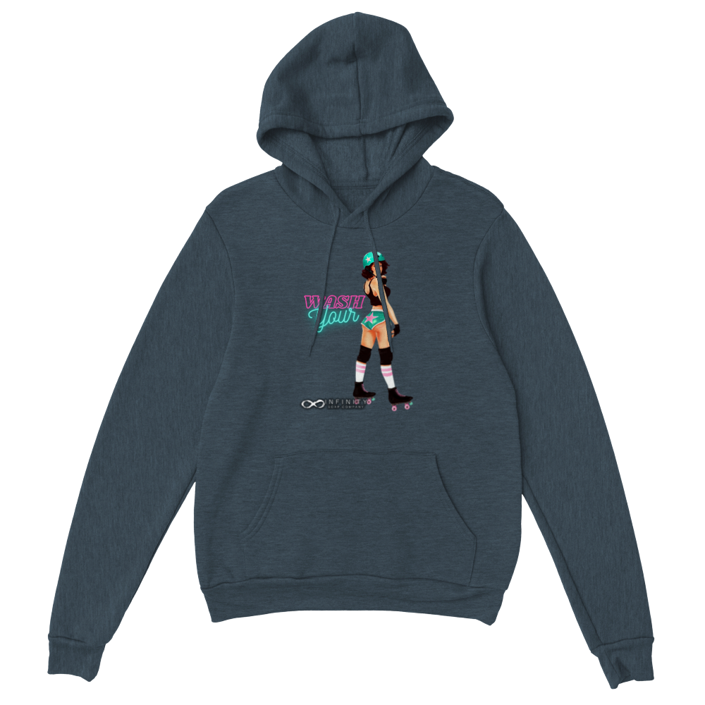Wash Your *** Roller Girl Hoodie