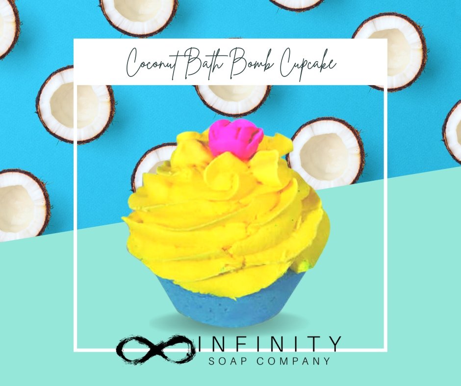 Bath Bomb Cupcakes - Infinity Soap Company