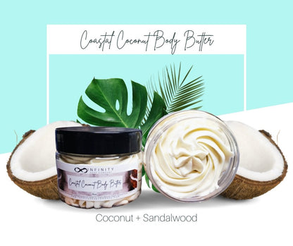Coastal Coconut Body Butter - Infinity Soap Company