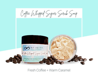 Coffee Whipped Sugar Scrub Soap - Infinity Soap Company