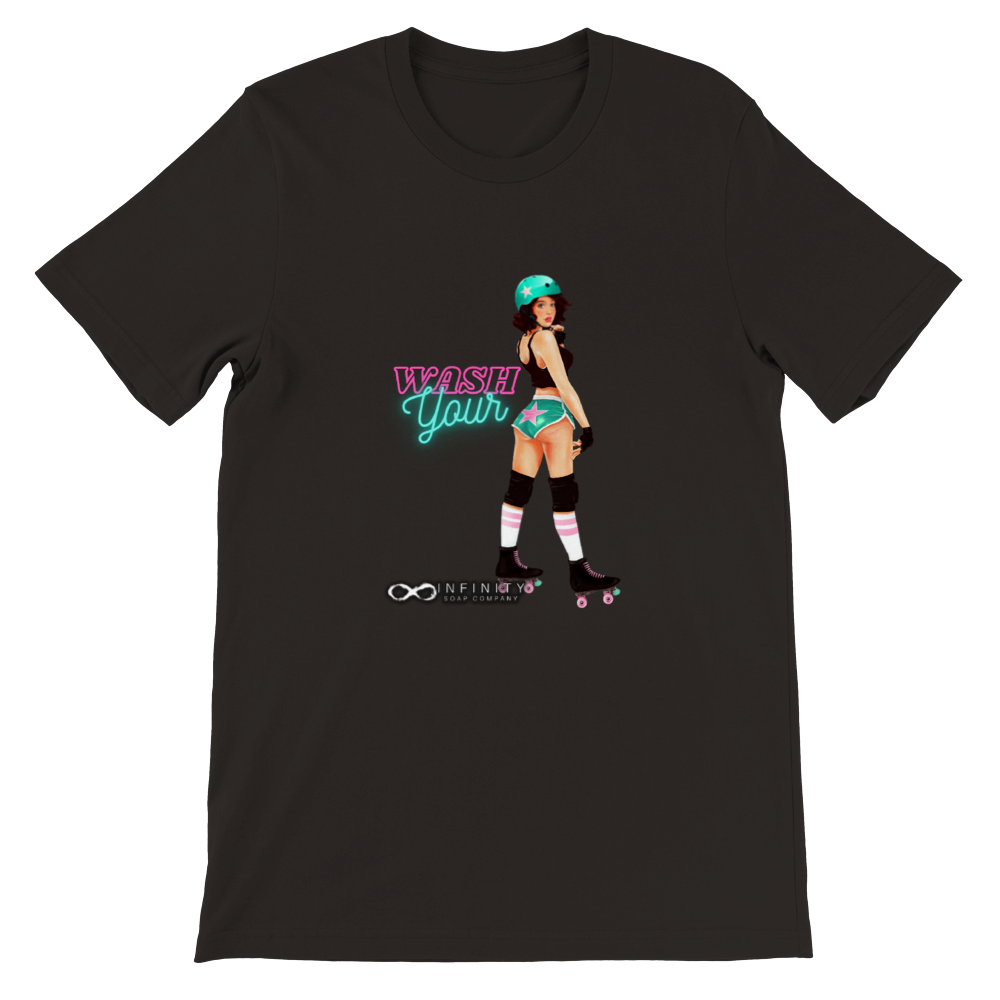 Wash Your *** Roller Girl Unisex T-Shirt
