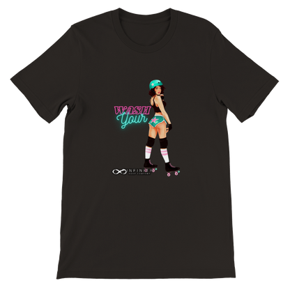 Wash Your *** Roller Girl Unisex T-Shirt