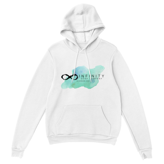 Infinity Soap Company Unisex Pullover Hoodie - White Color Only